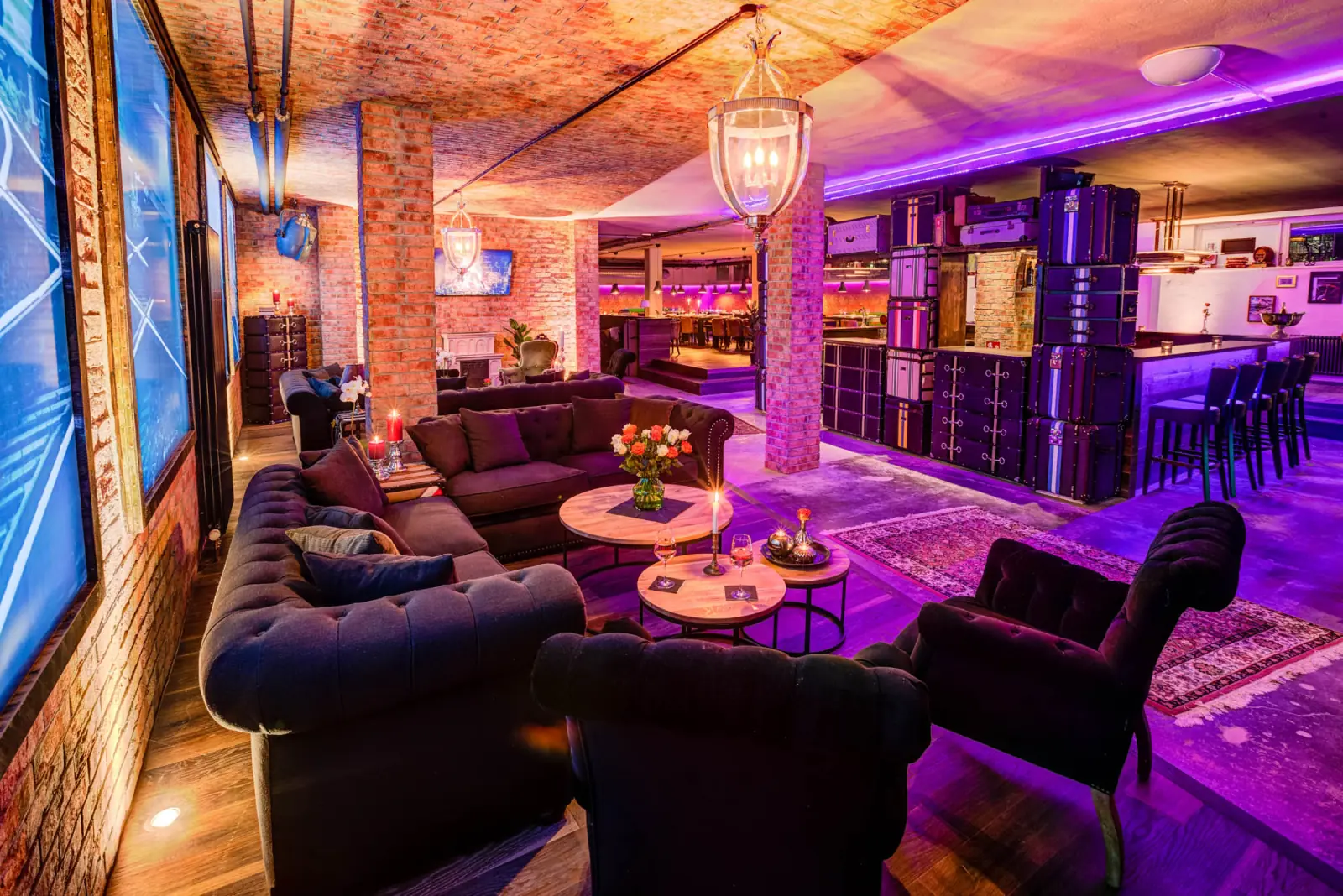 Lounge-Bereich Weitwinkel